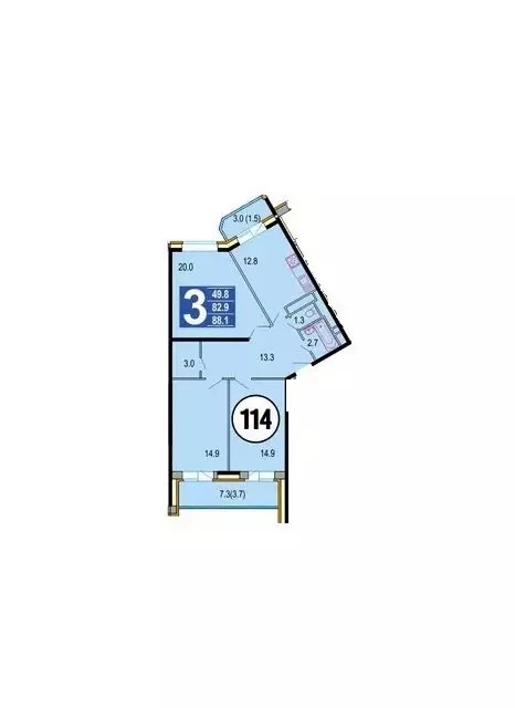 ЖК в микрорайоне 28, корпус 7