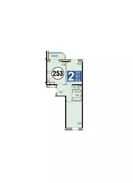 ЖК в микрорайоне 28, корпус 7