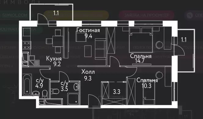 ЖК Символ