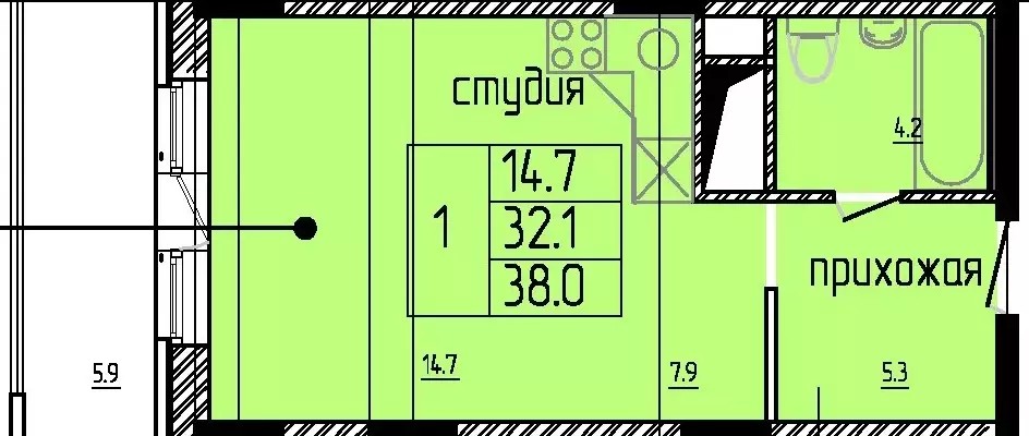 ЖК на улице Серпуховская, 3А