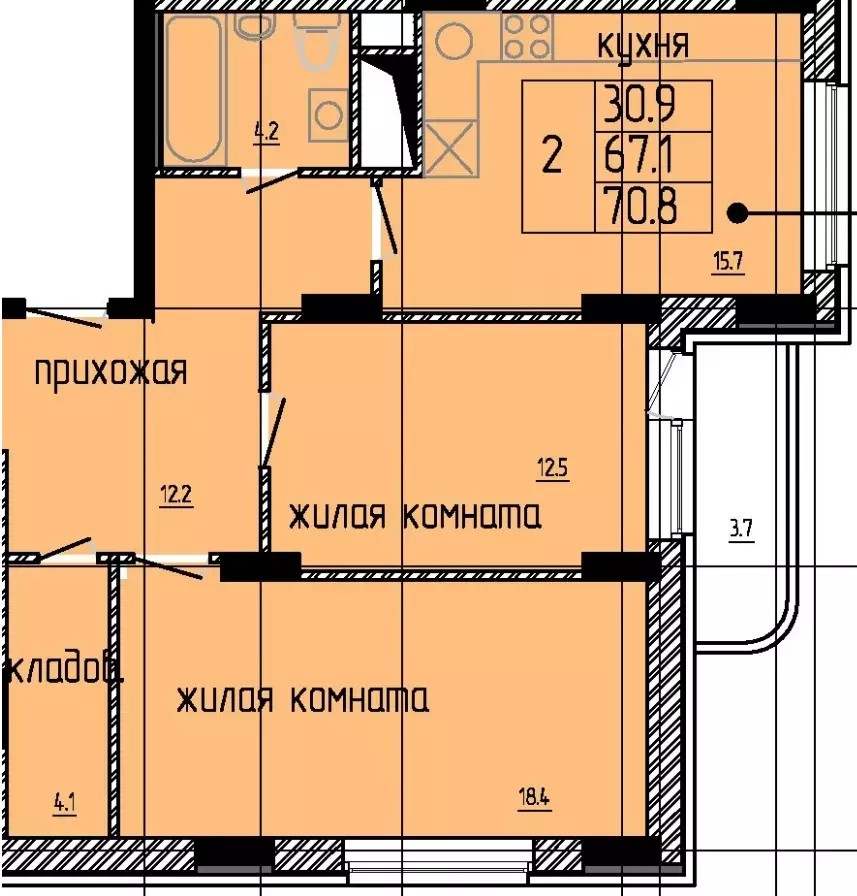 ЖК на улице Серпуховская, 3А