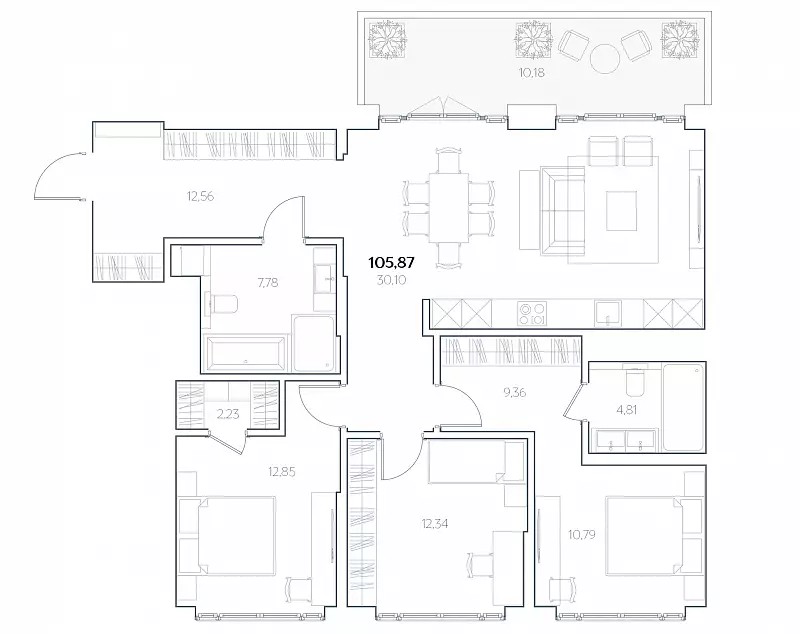 ЖК Residence Hall Шаболовский
