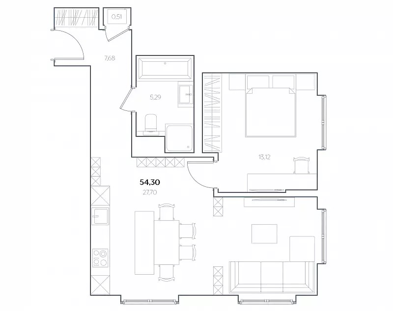 ЖК Residence Hall Шаболовский