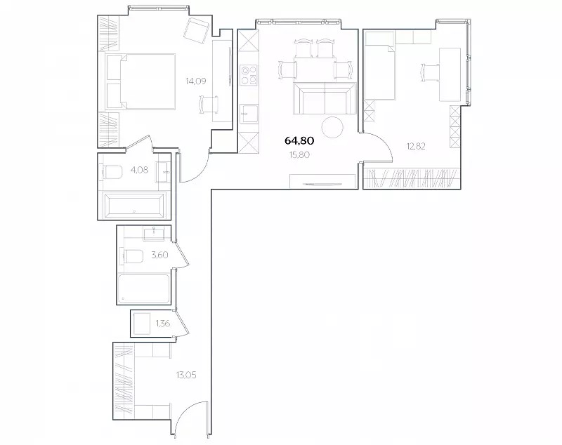 ЖК Residence Hall Шаболовский