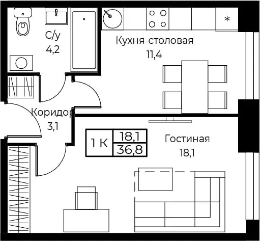 ЖК Апарт-комплекс AIST RESIDENCE