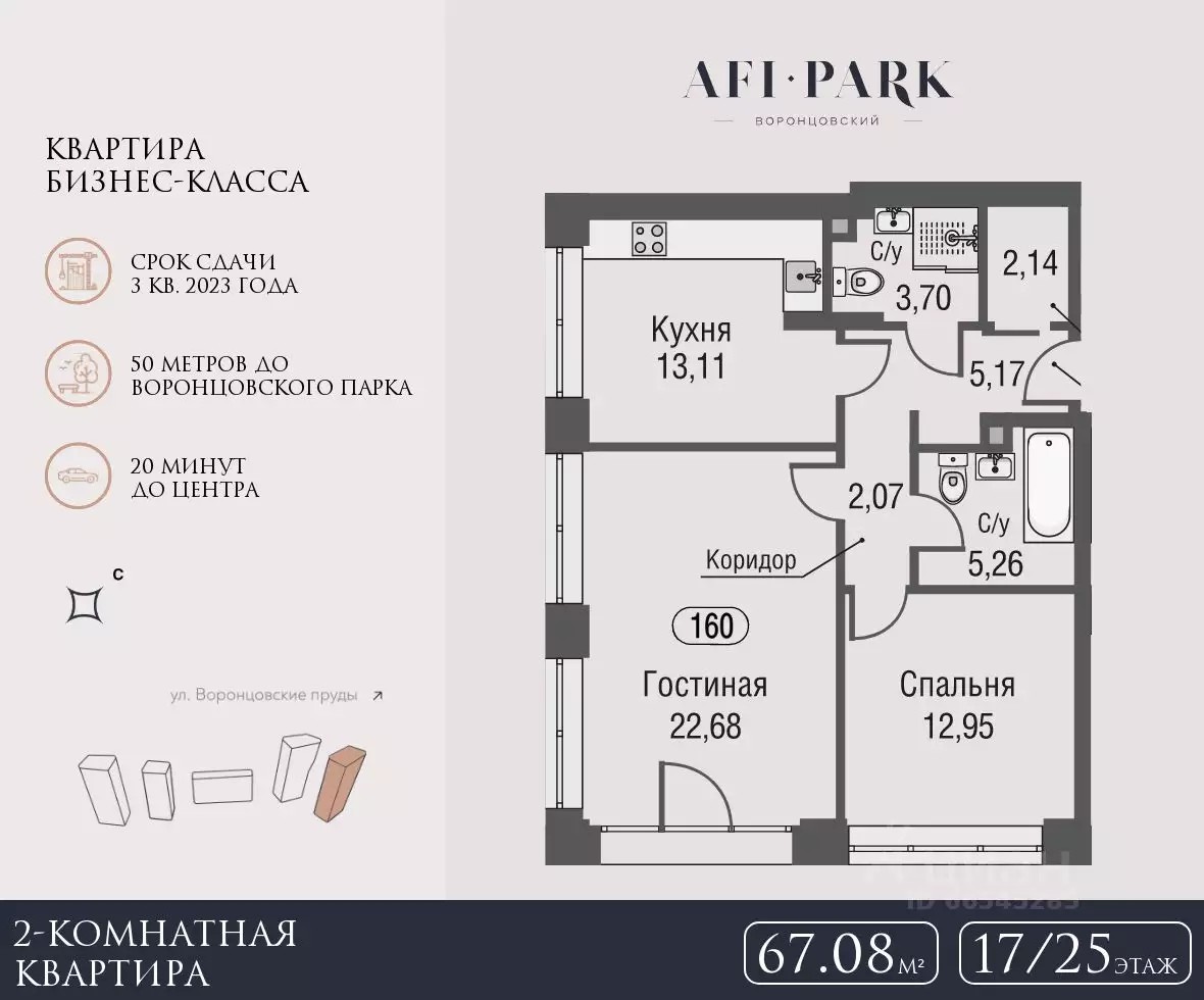 ЖК Клубный квартал AFI Park Воронцовский