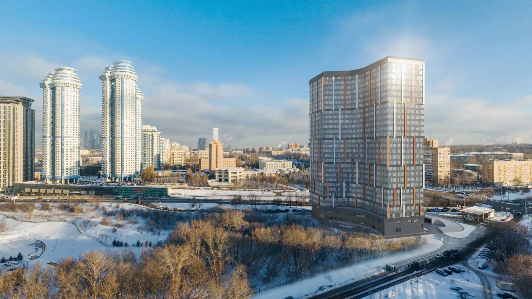 ЖК МФК Мосфильмовская