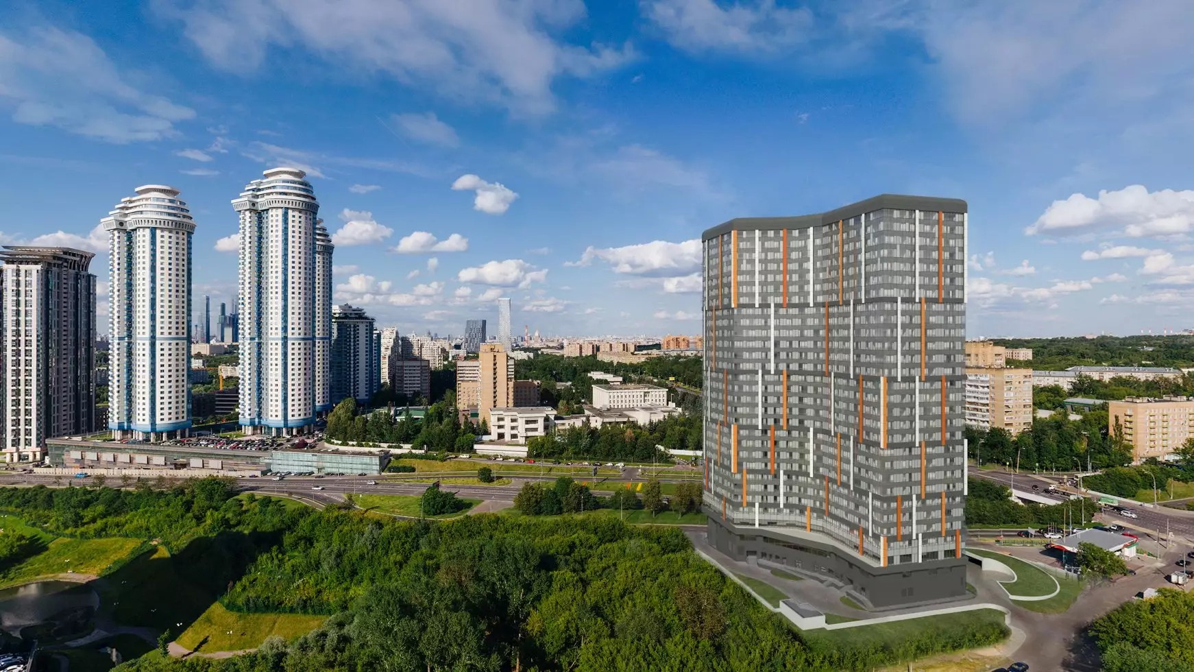 ЖК МФК Мосфильмовская