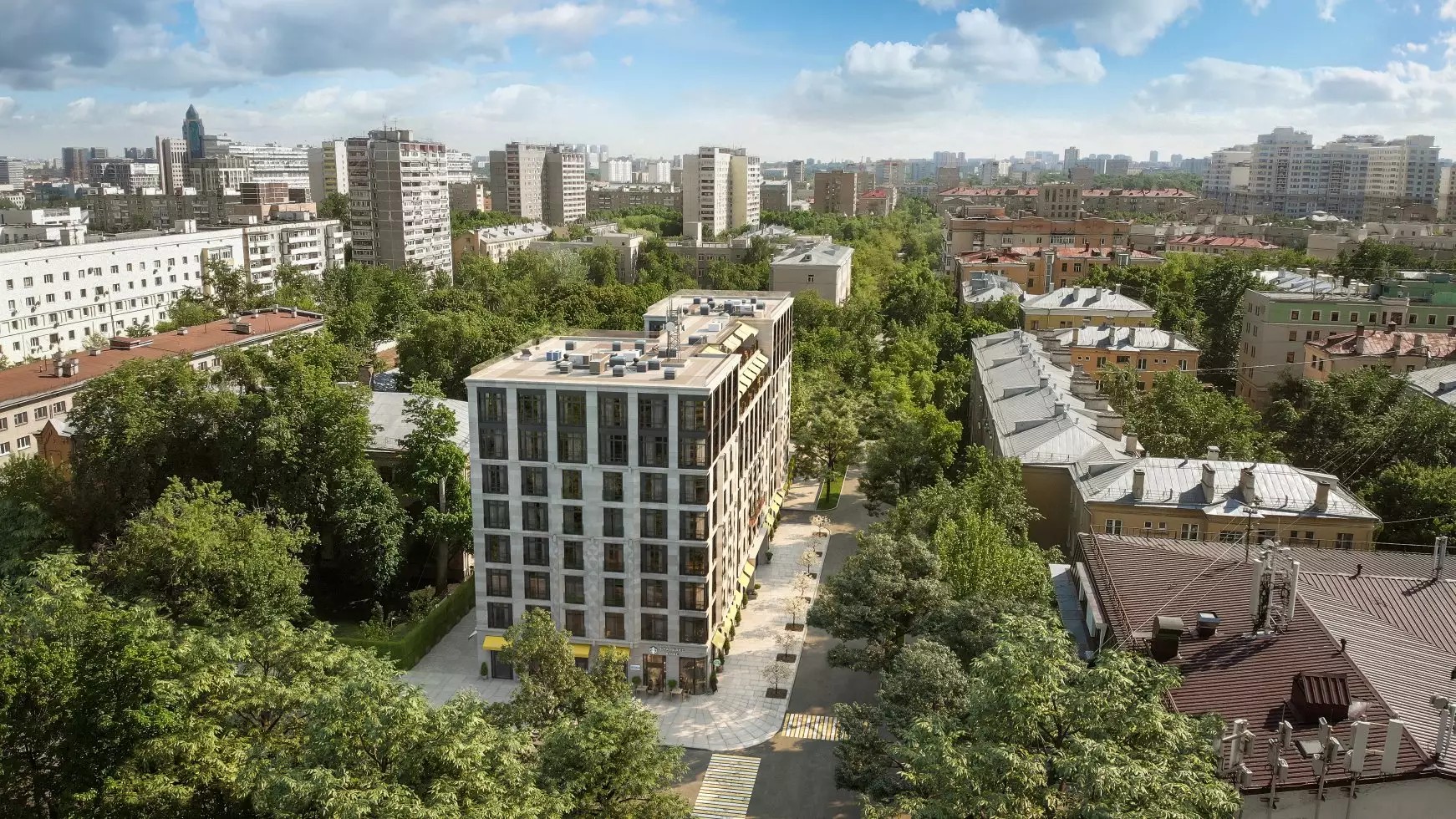 ЖК Residence Hall Шаболовский