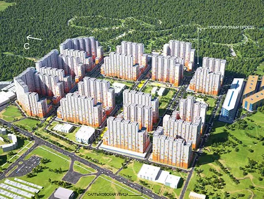 ЖК Микрорайон Мегаполис